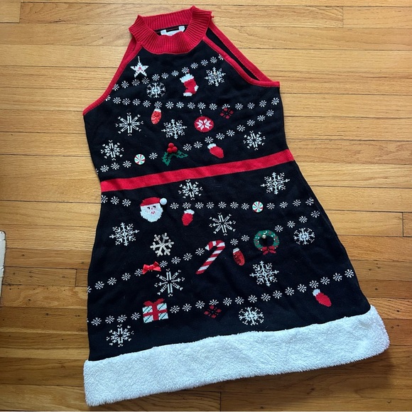 No Boundaries Christmas Sweater Dress in Junior XXXL / size 21 - Picture 2 of 3